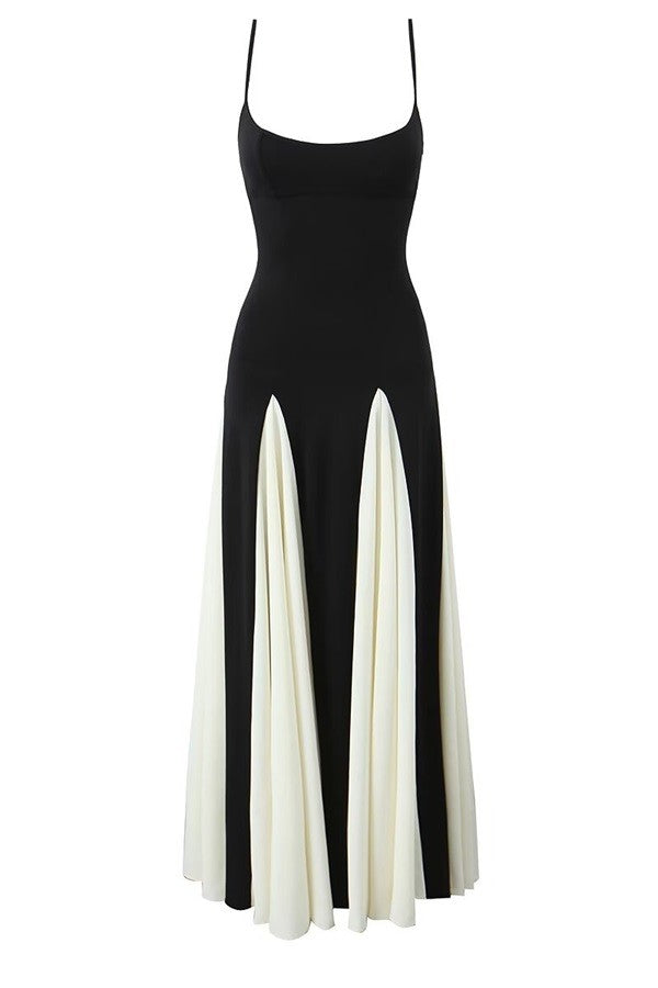 Contrast Maxi Dress – Karlee