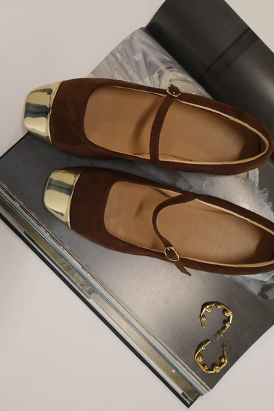 Suede Mary Jane