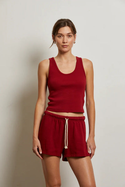 Layla Sweatshorts-Maple