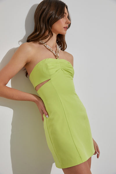 Lime Mini Dress
