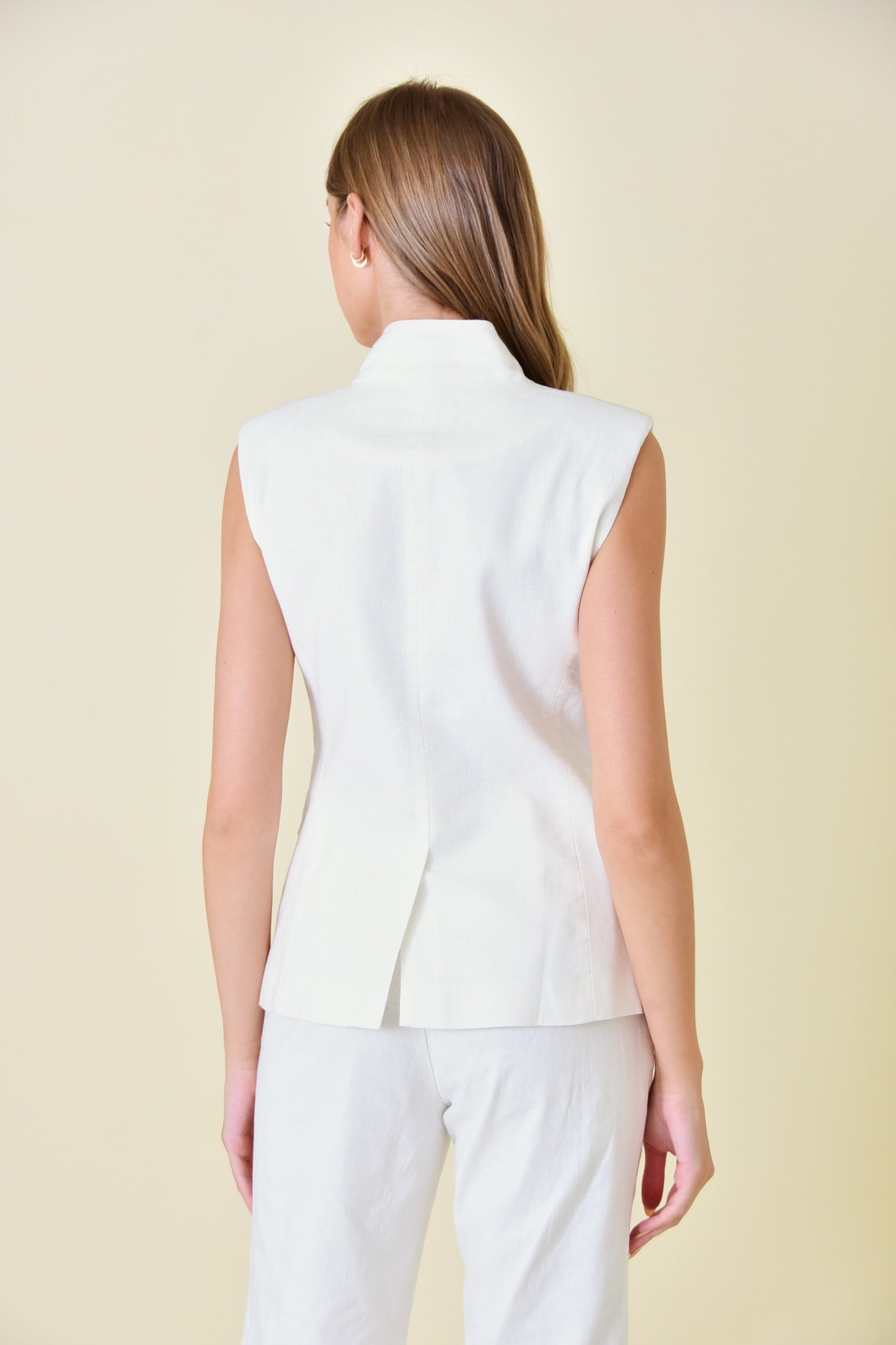 Lapel Collar Vest