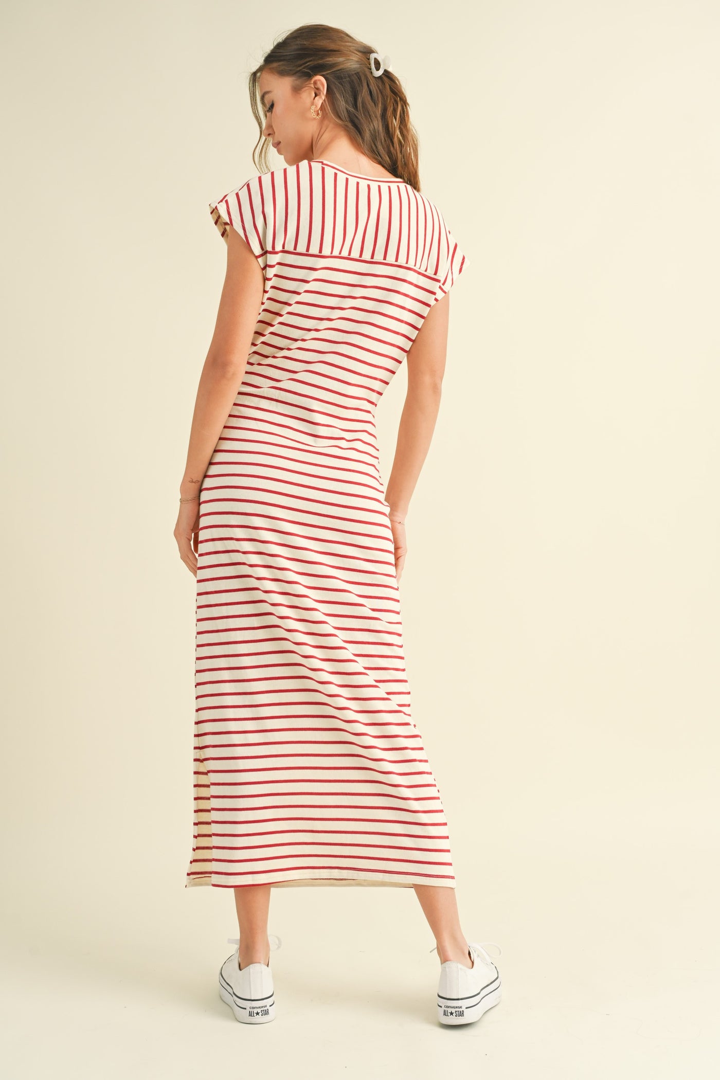 Striped Knot Dress