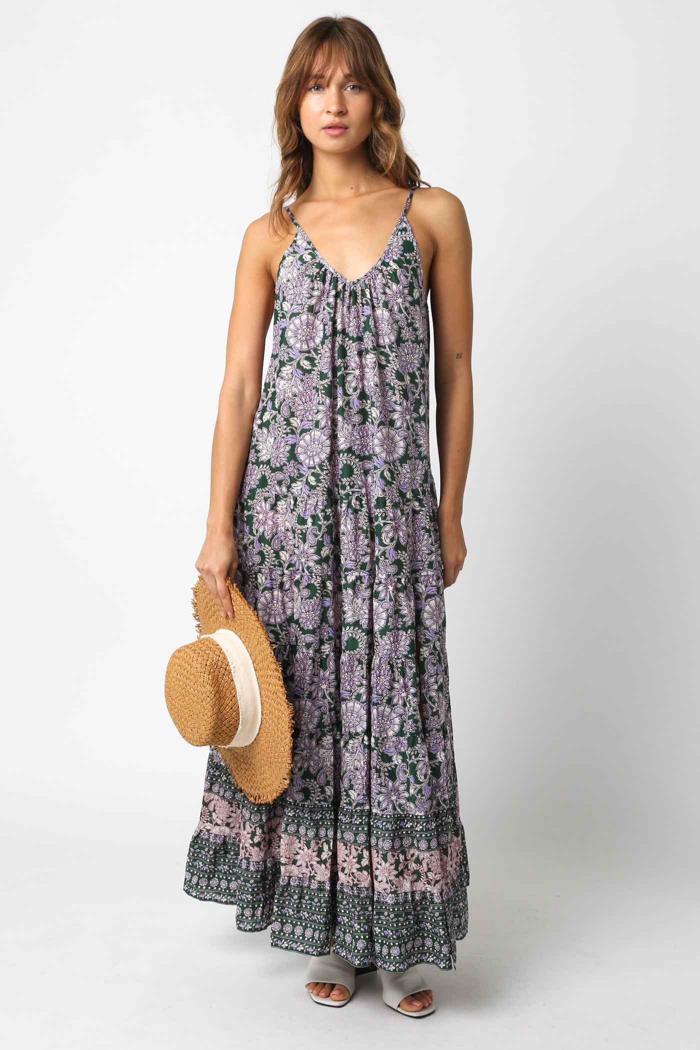 Gemma Floral Maxi Dress