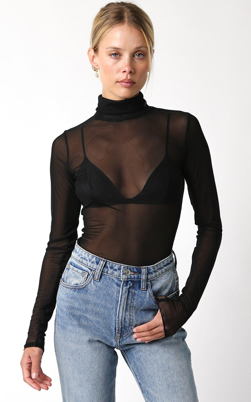 Ivy Mesh Top