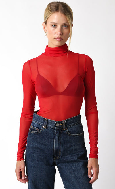 Ivy Mesh Top