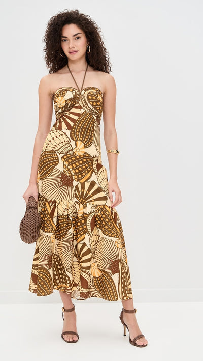 Shell Sand Maxi Dress