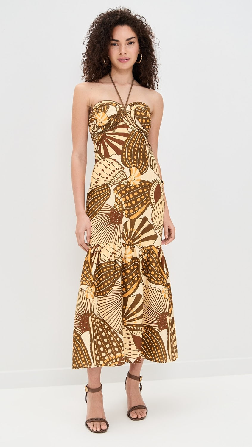 Shell Sand Maxi Dress