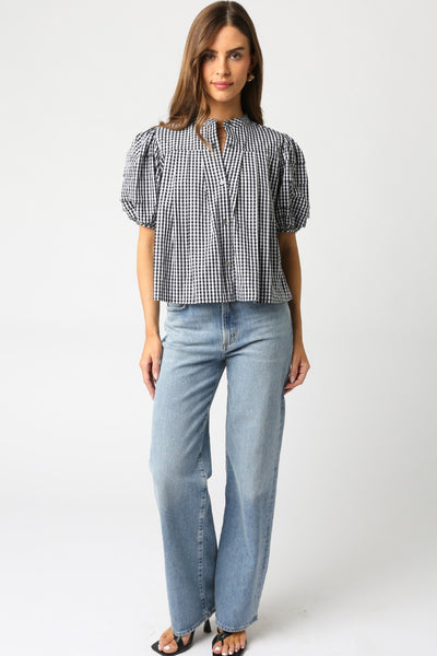 Harlow  Gingham Top