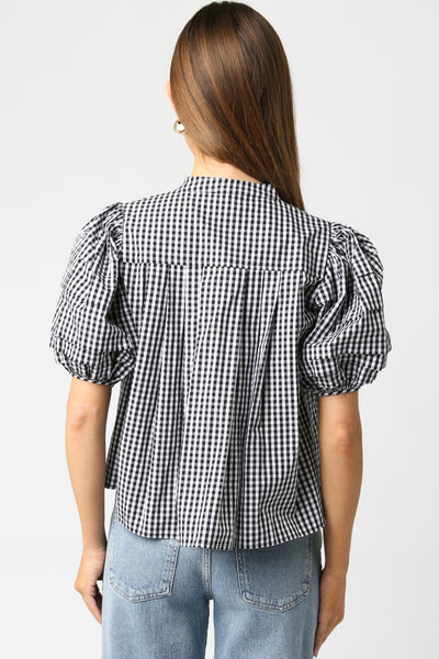 Harlow  Gingham Top