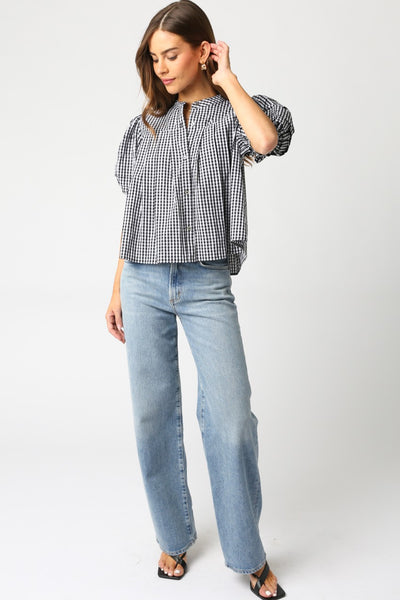 Harlow  Gingham Top