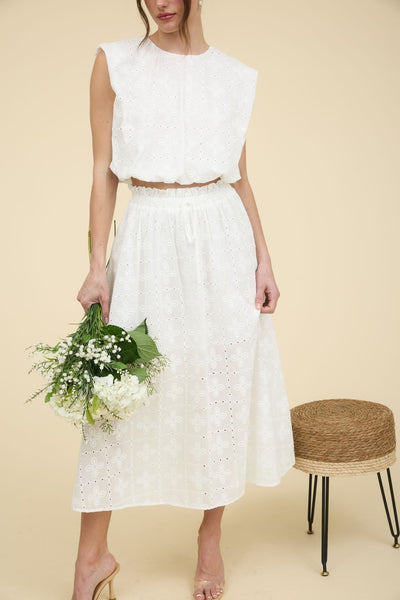 Mary Eyelet Top