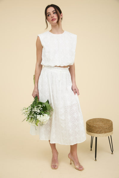 Mary Eyelet Top
