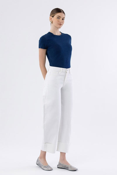 Madison Cropped Barrel Jeans