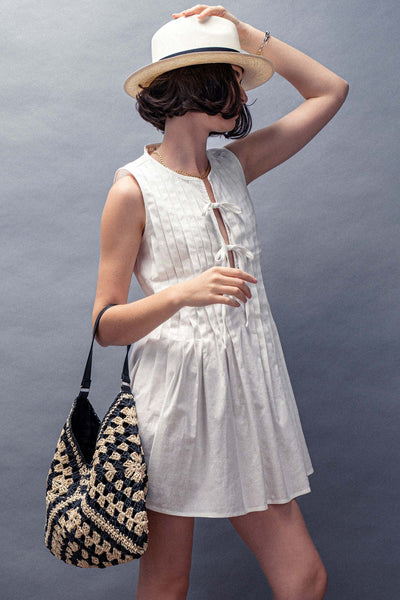 Diamond Hobo Shoulder Bag