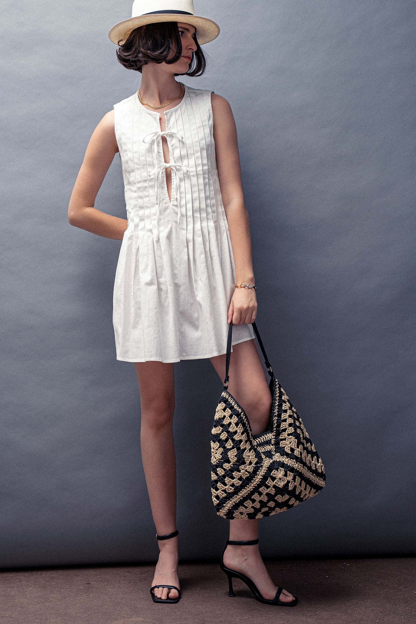Diamond Hobo Shoulder Bag