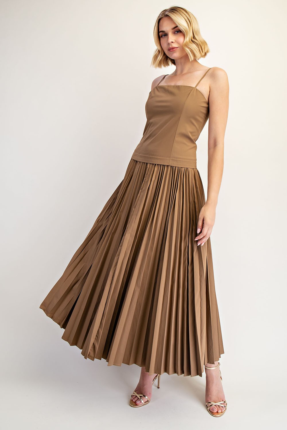 Kamali Midi Dress- Mocha