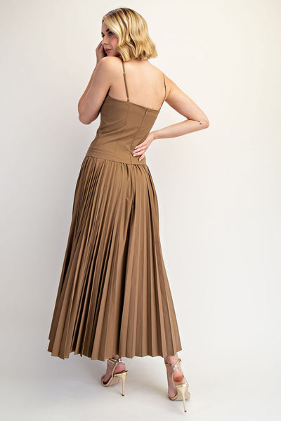Kamali Midi Dress- Mocha