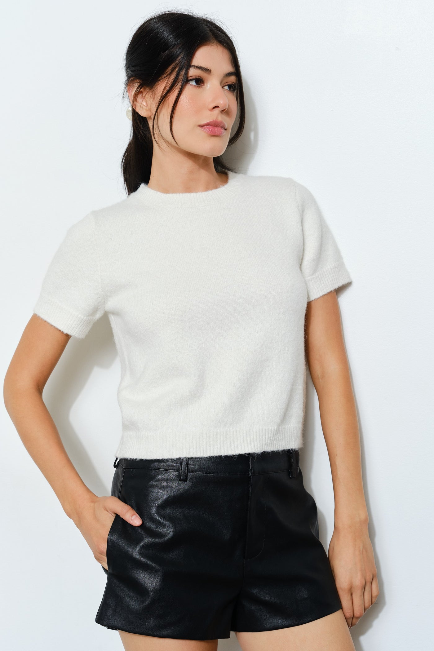 Milla Sweater Top- Ivory