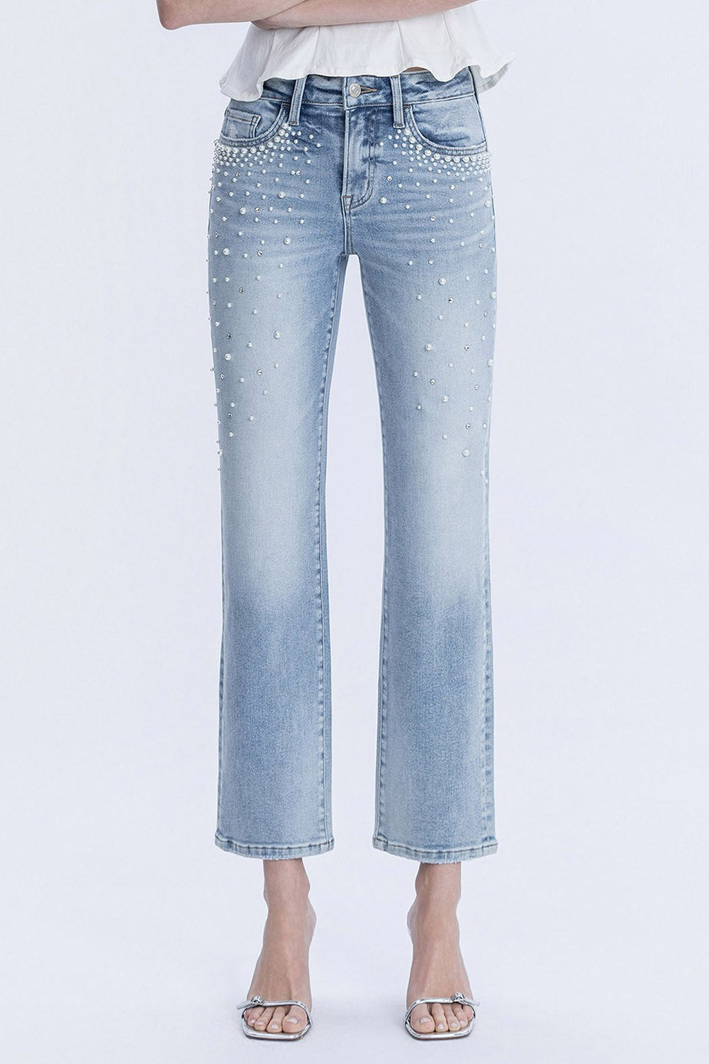 Gaby Embellished Denim