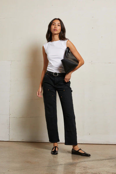 Elanor 90s Tee-White