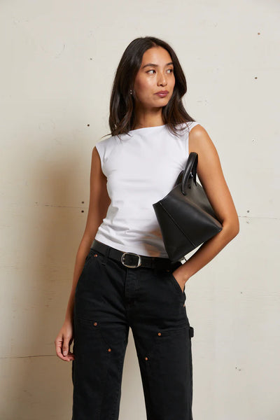 Elanor 90s Tee-White