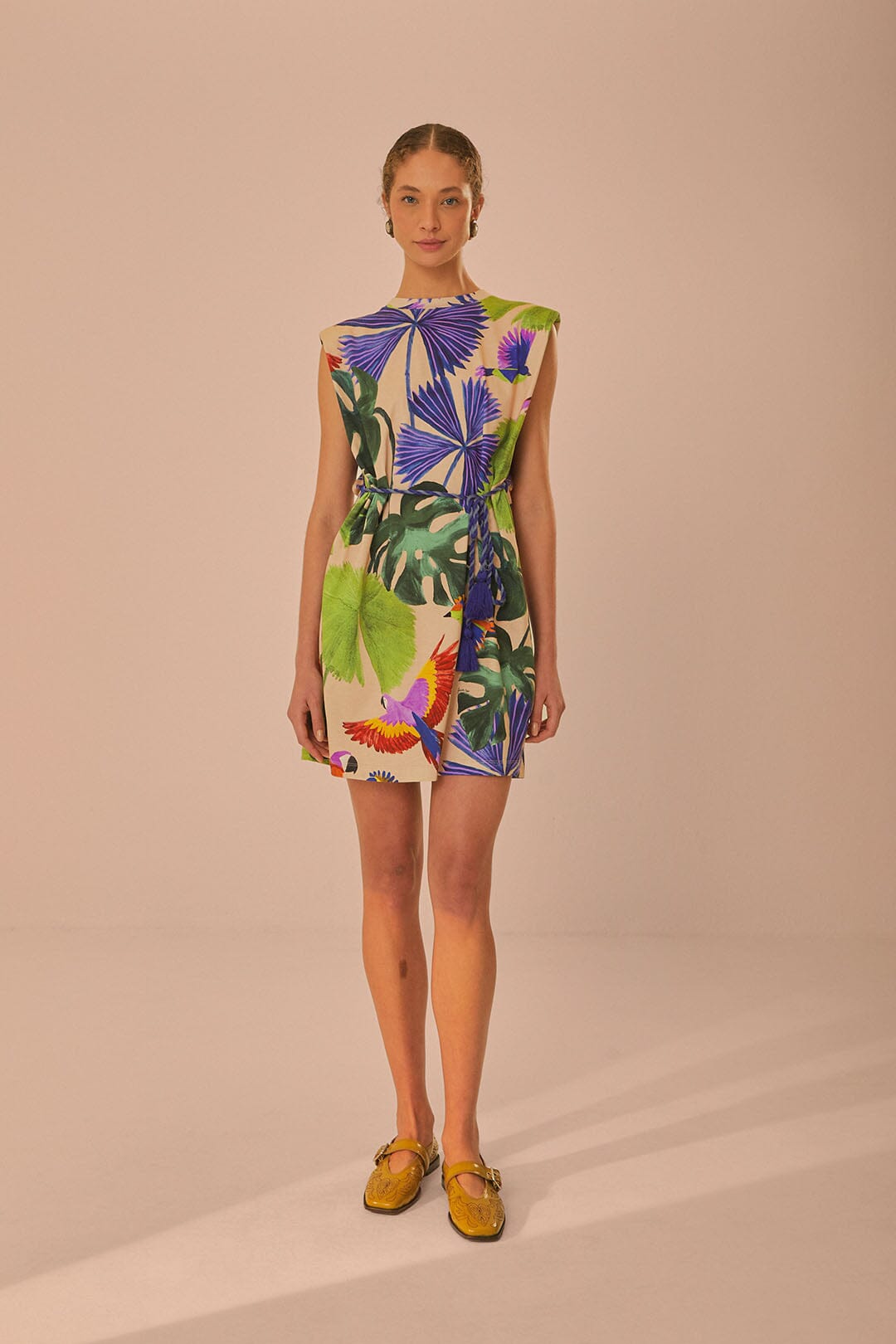 Macaw Jungle Mini Dress