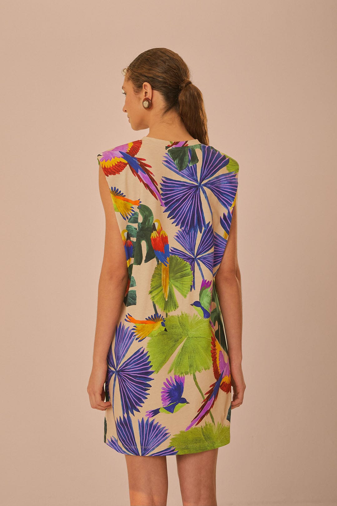 Macaw Jungle Mini Dress