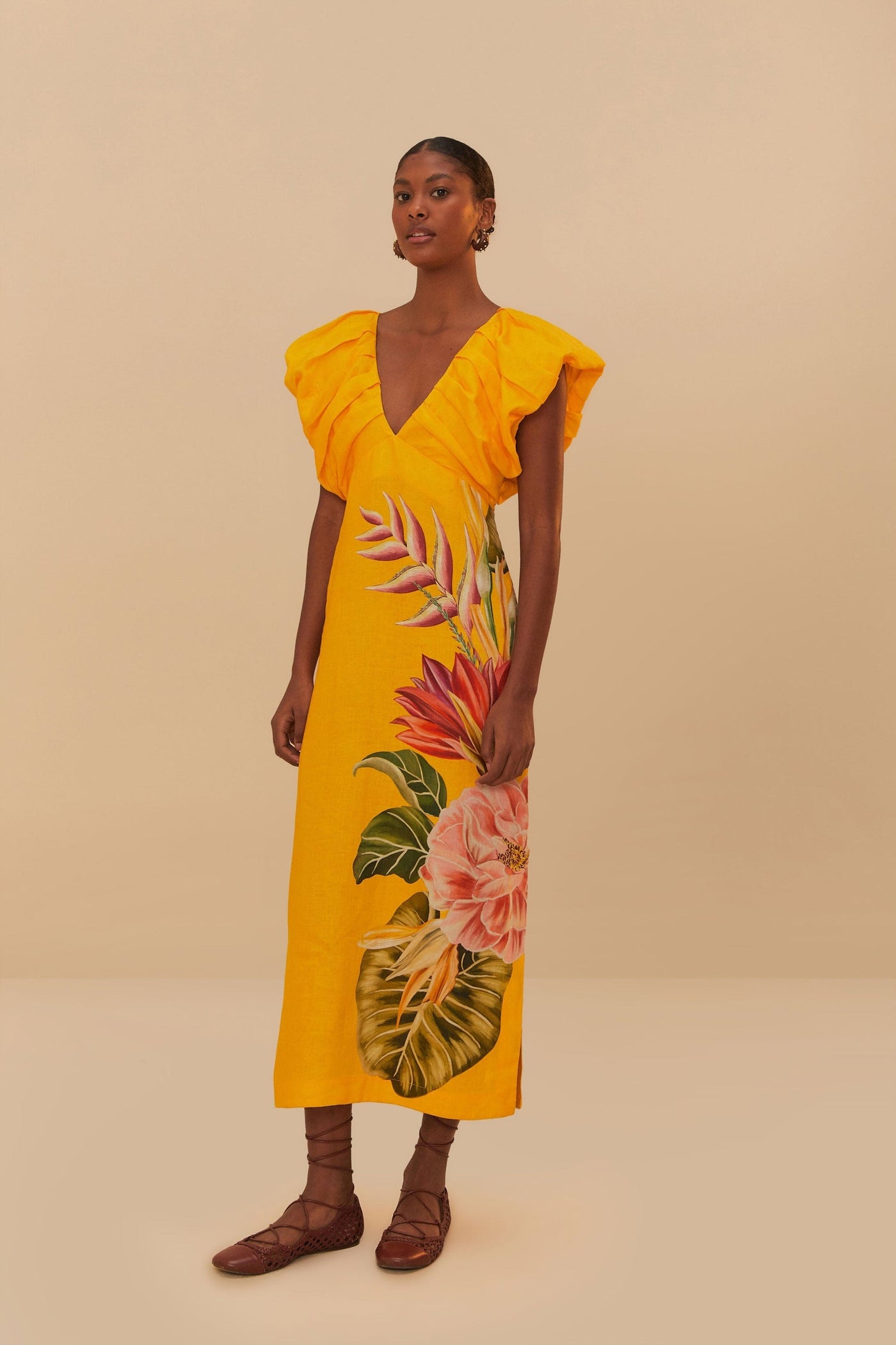SPRING AWAKENING MIDI DRESS