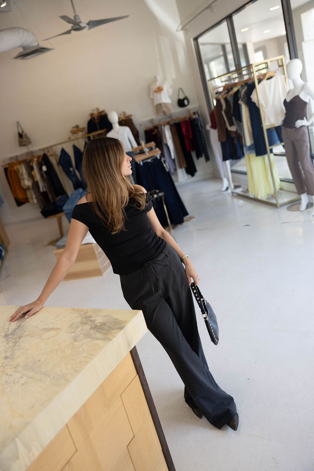 Thalia Charcoal Pant