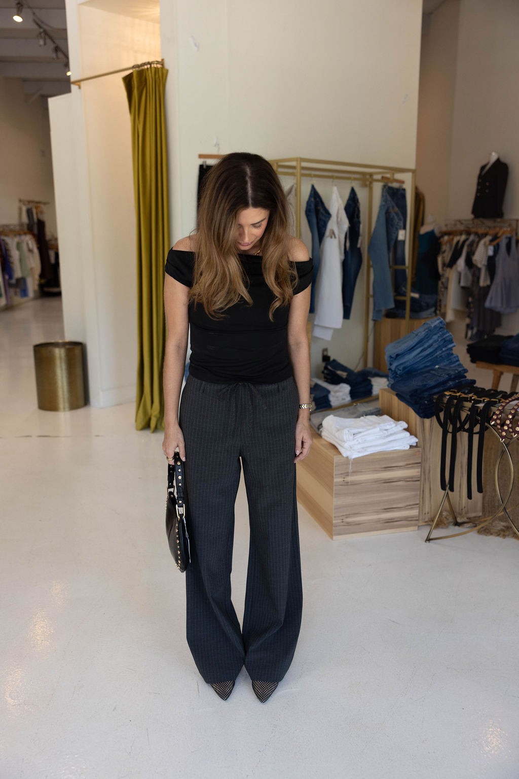 Thalia Charcoal Pant