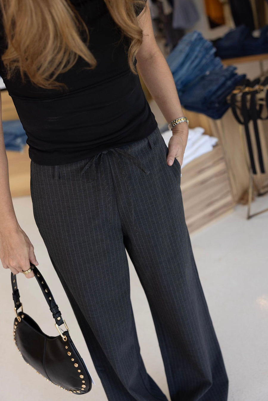 Thalia Charcoal Pant