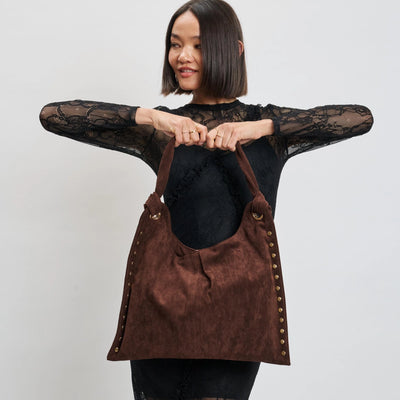 Felicity Hobo Bag- Chocolate