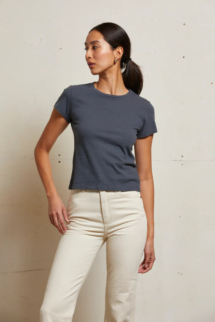 Lisa Slim Crew Tee-Night