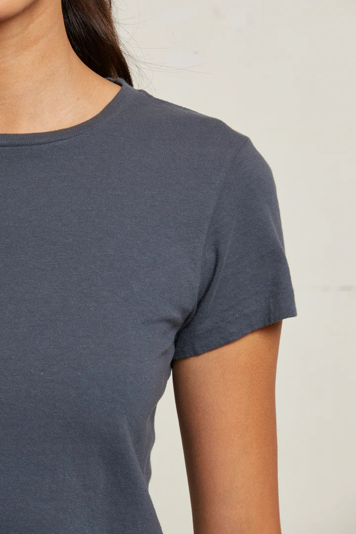 Lisa Slim Crew Tee-Night