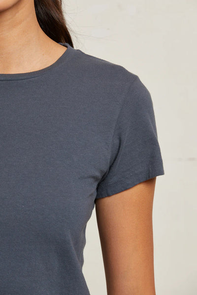 Lisa Slim Crew Tee-Night