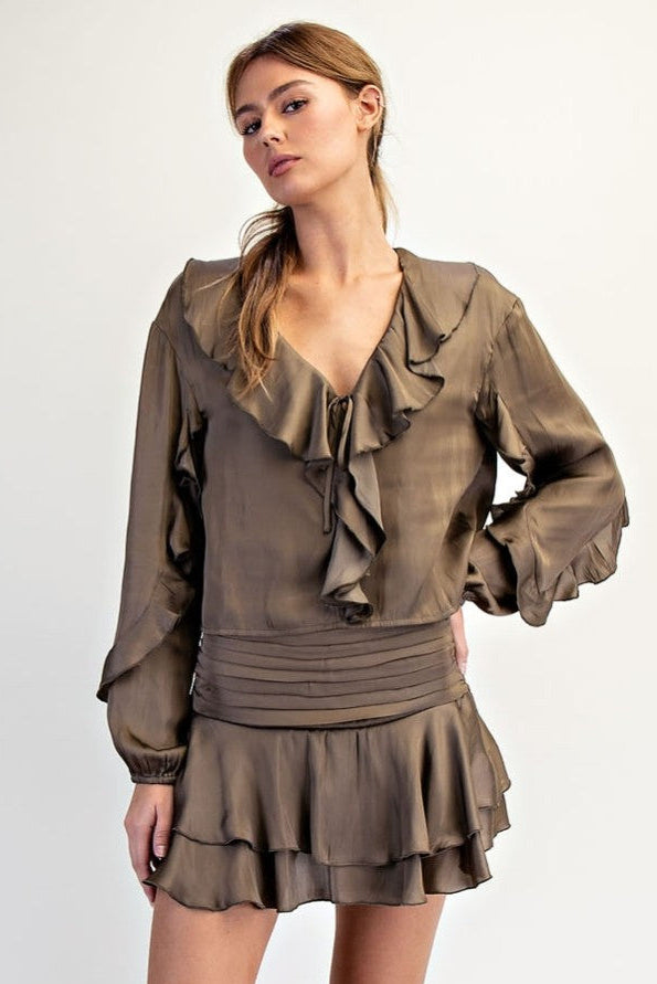 Isabella Ruffle Skirt