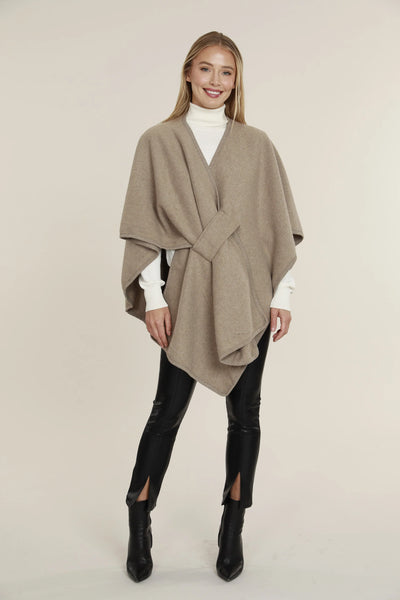 Meredith Shaw Wrap- Taupe