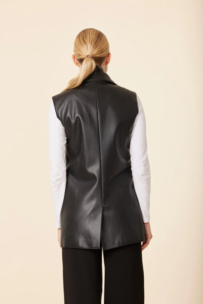 Thea Leather Vest