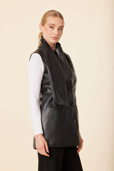Thea Leather Vest