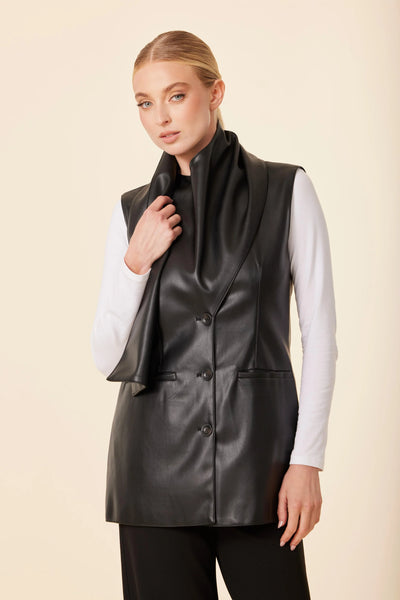 Thea Leather Vest