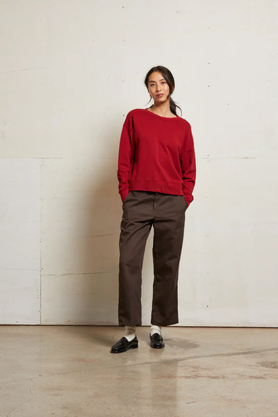 Tyler Terry Pullover- Maple