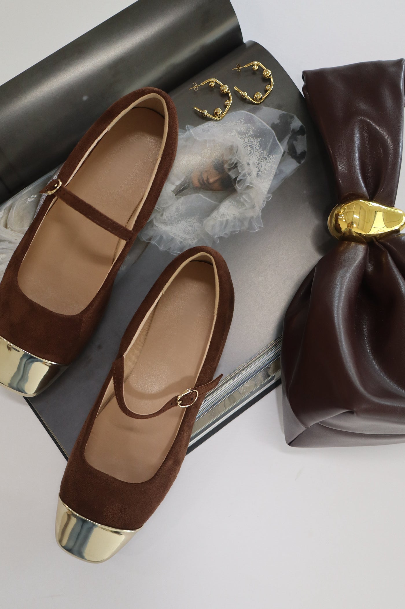Suede Mary Jane