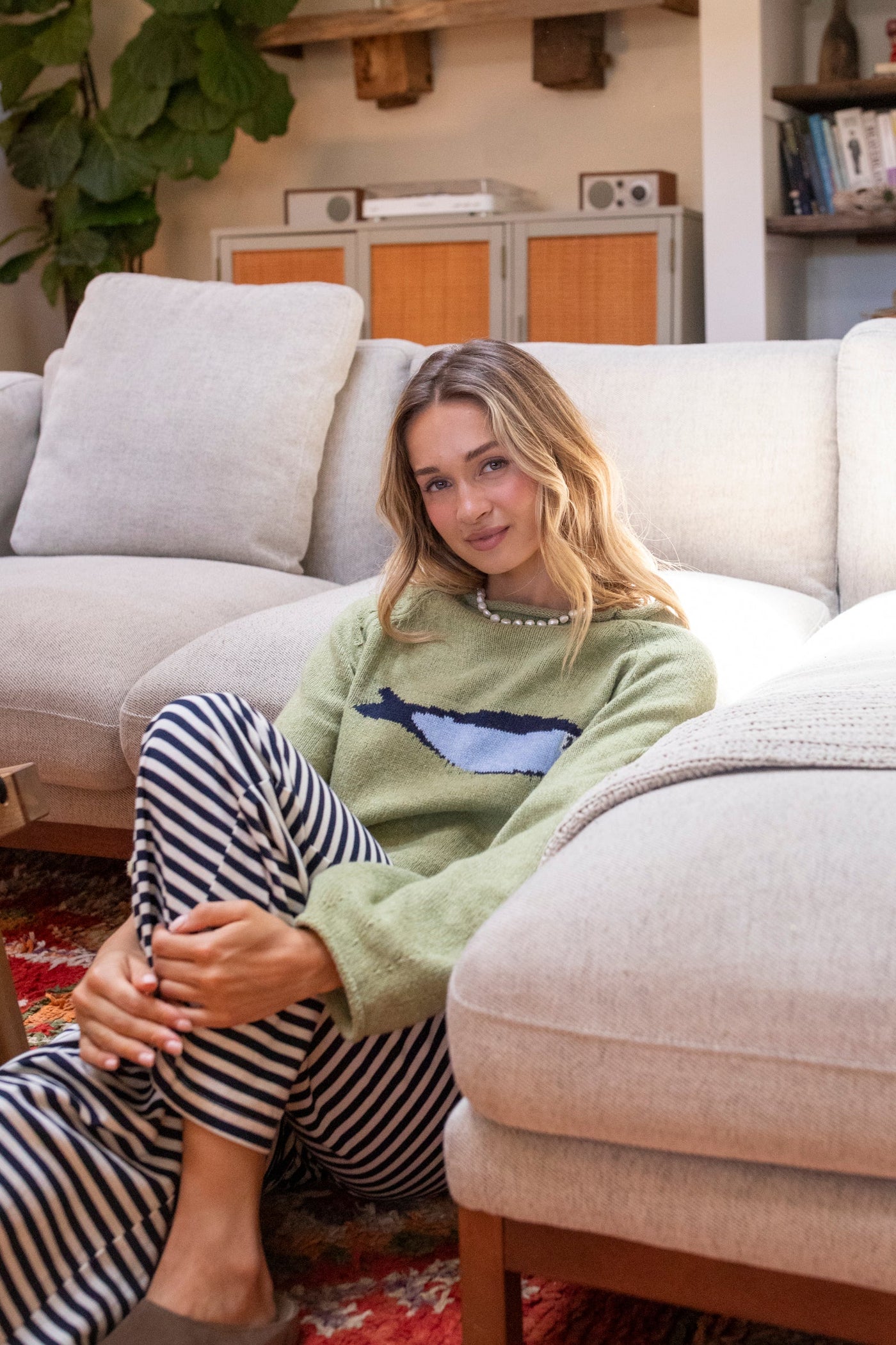 Sardine Sweater- Olive