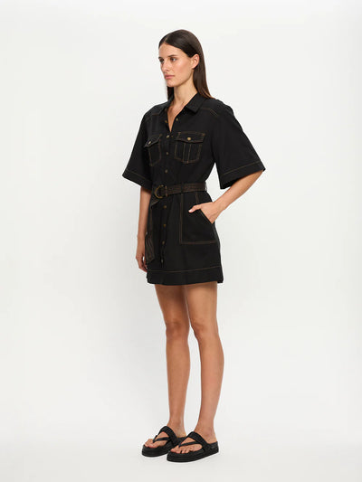 Gianna Mini Dress-Black
