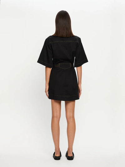 Gianna Mini Dress-Black