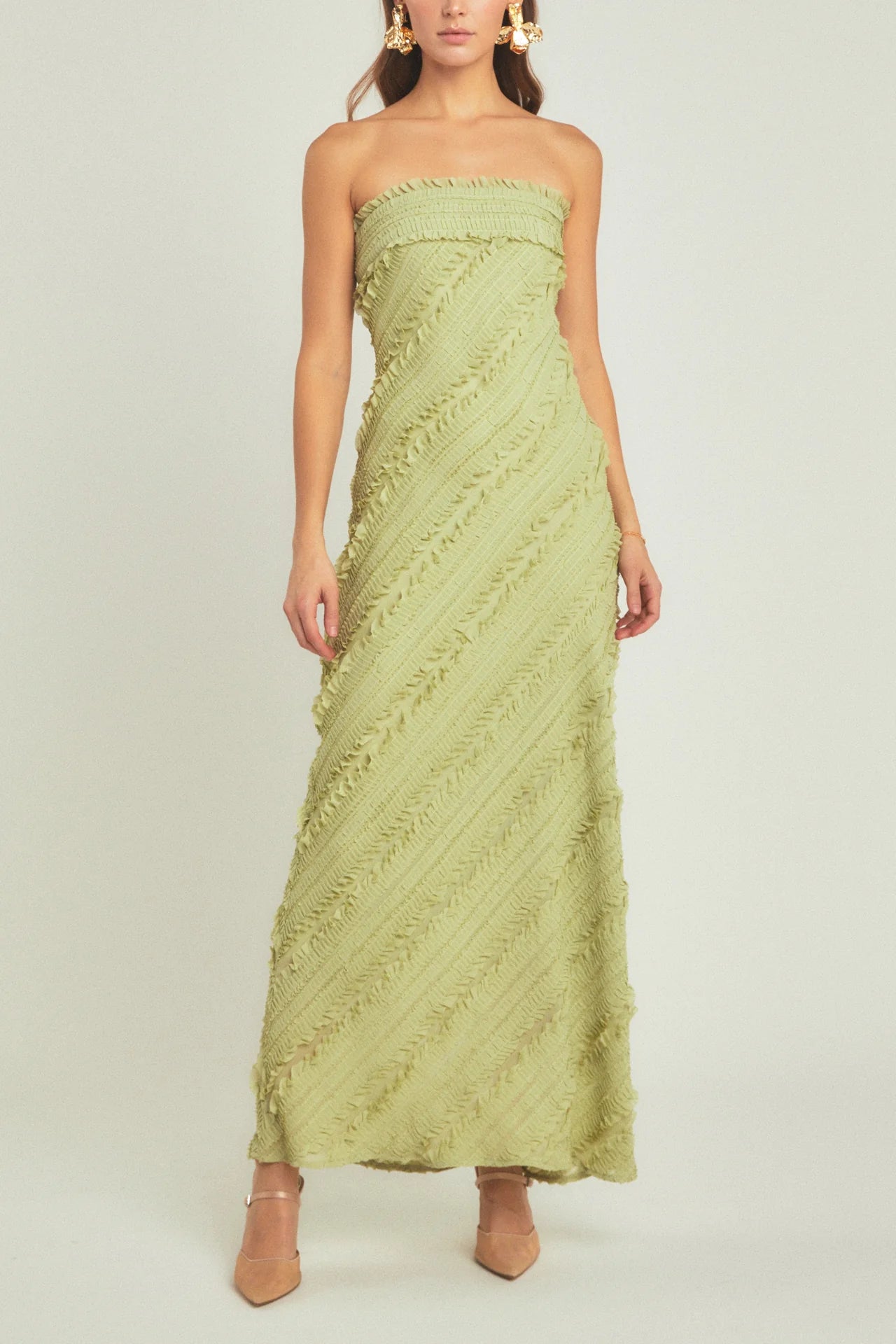 Pistachio Maxi Dress