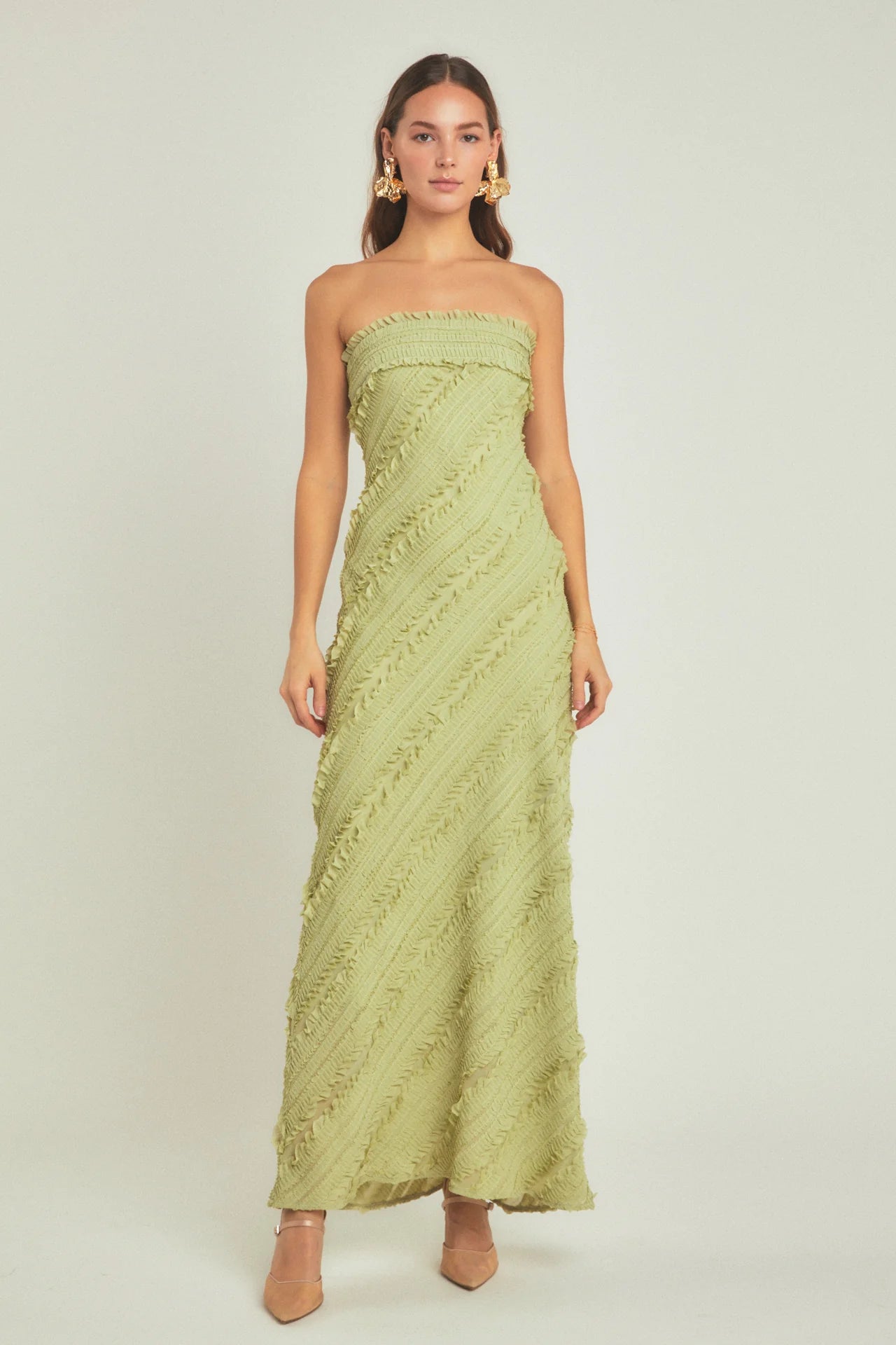 Pistachio Maxi Dress