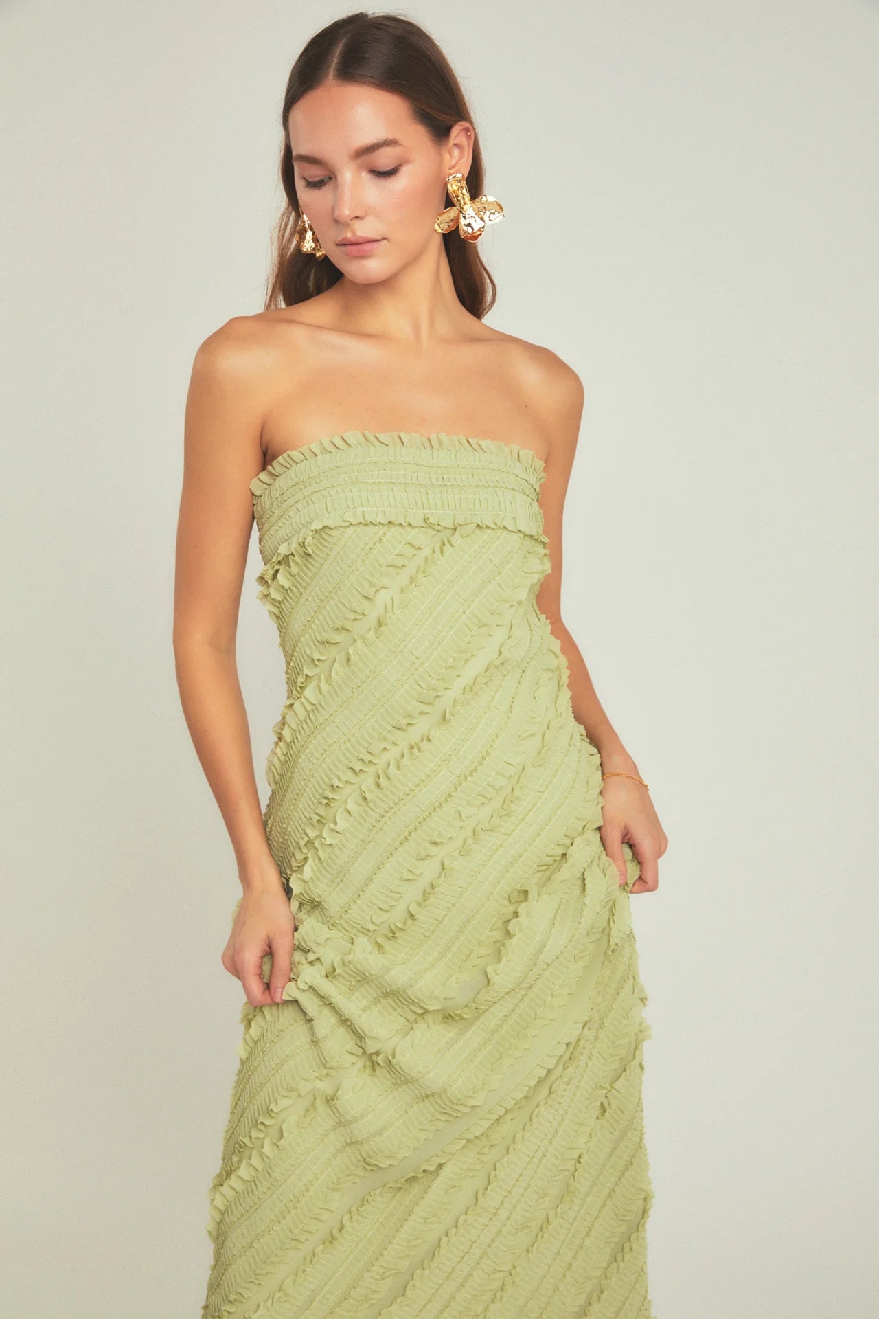 Pistachio Maxi Dress