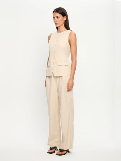 Hazel Linen Vest