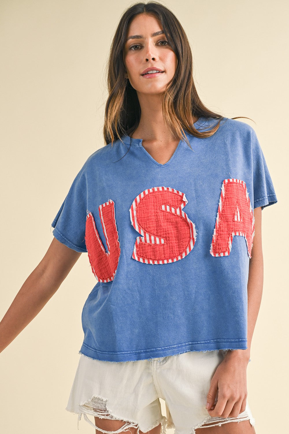 USA Patch Tee